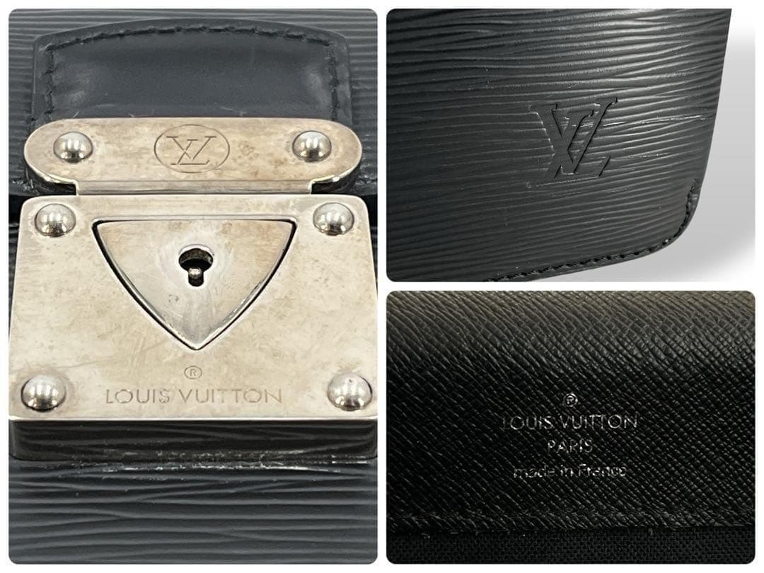 正規品　ルイヴィトン　ロブスト1 エピ　ブリーフケース　ビジネスバッグ　ブラック