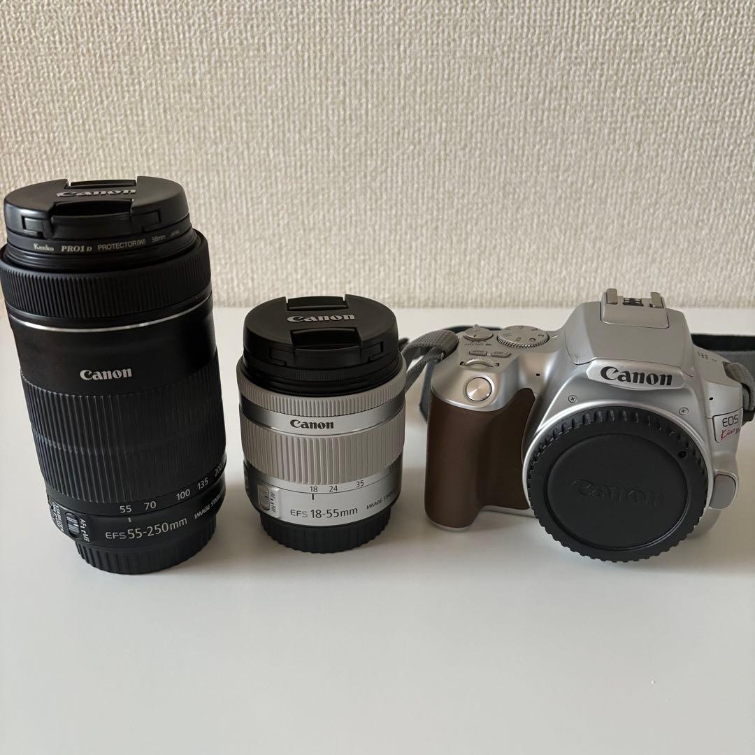 Canon EOS kiss x10 シルバー レンズセット
