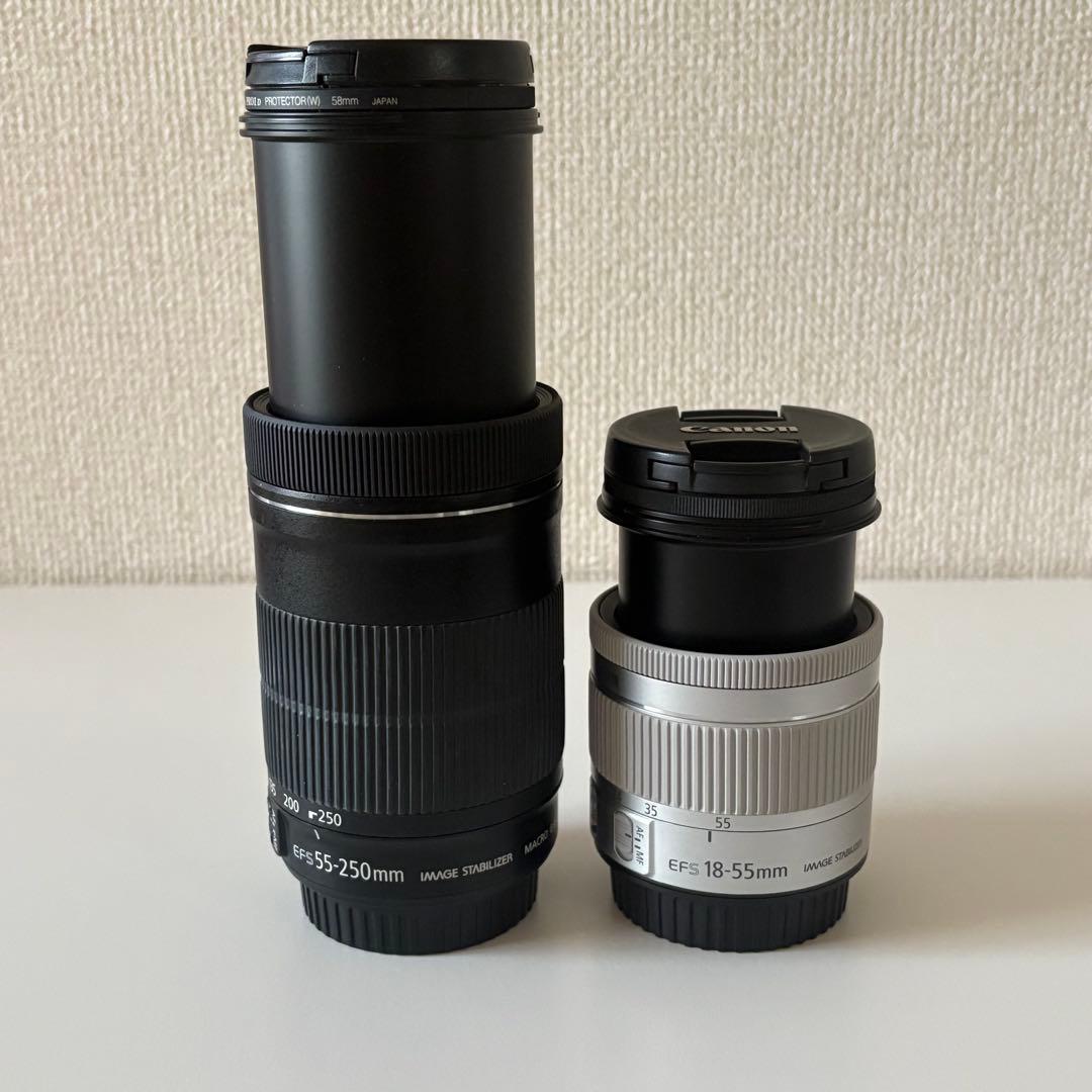 Canon EOS kiss x10 シルバー レンズセット