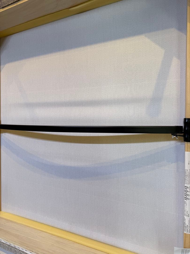 ② IKEAソーデルハムン オットマン、ヴィーアルプ ベージュ/ブラウン