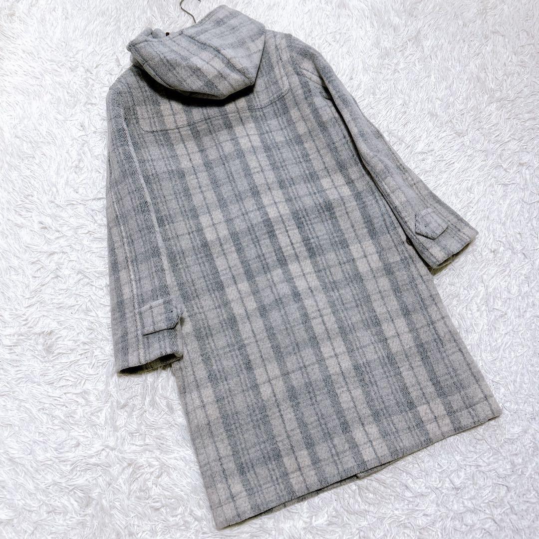 未使用級 現行品 定価18万円 オールドイングランドチェック ダッフルコート