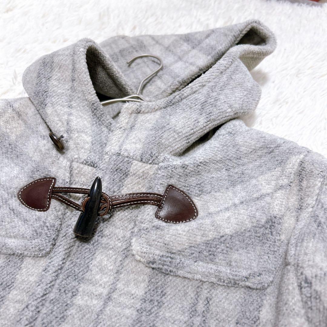 未使用級 現行品 定価18万円 オールドイングランドチェック ダッフルコート