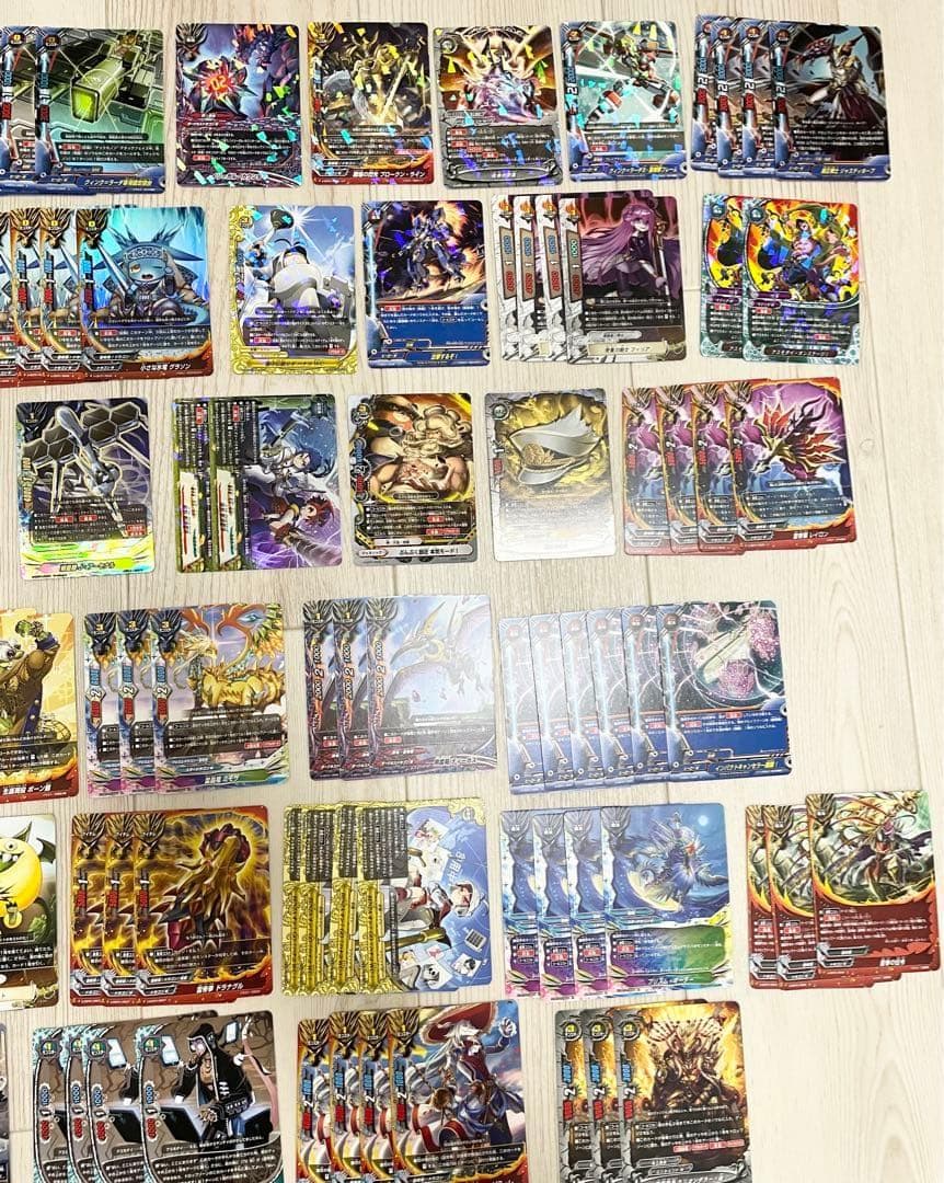 バディファイト　赤き雷帝　X-CBT01　一式　究極レア　デッキ　カードセット