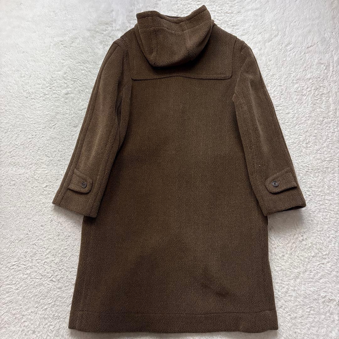 モンゴメリー チベット社　英国製　ヘリンボーンダッフルコート　ムーアブルック