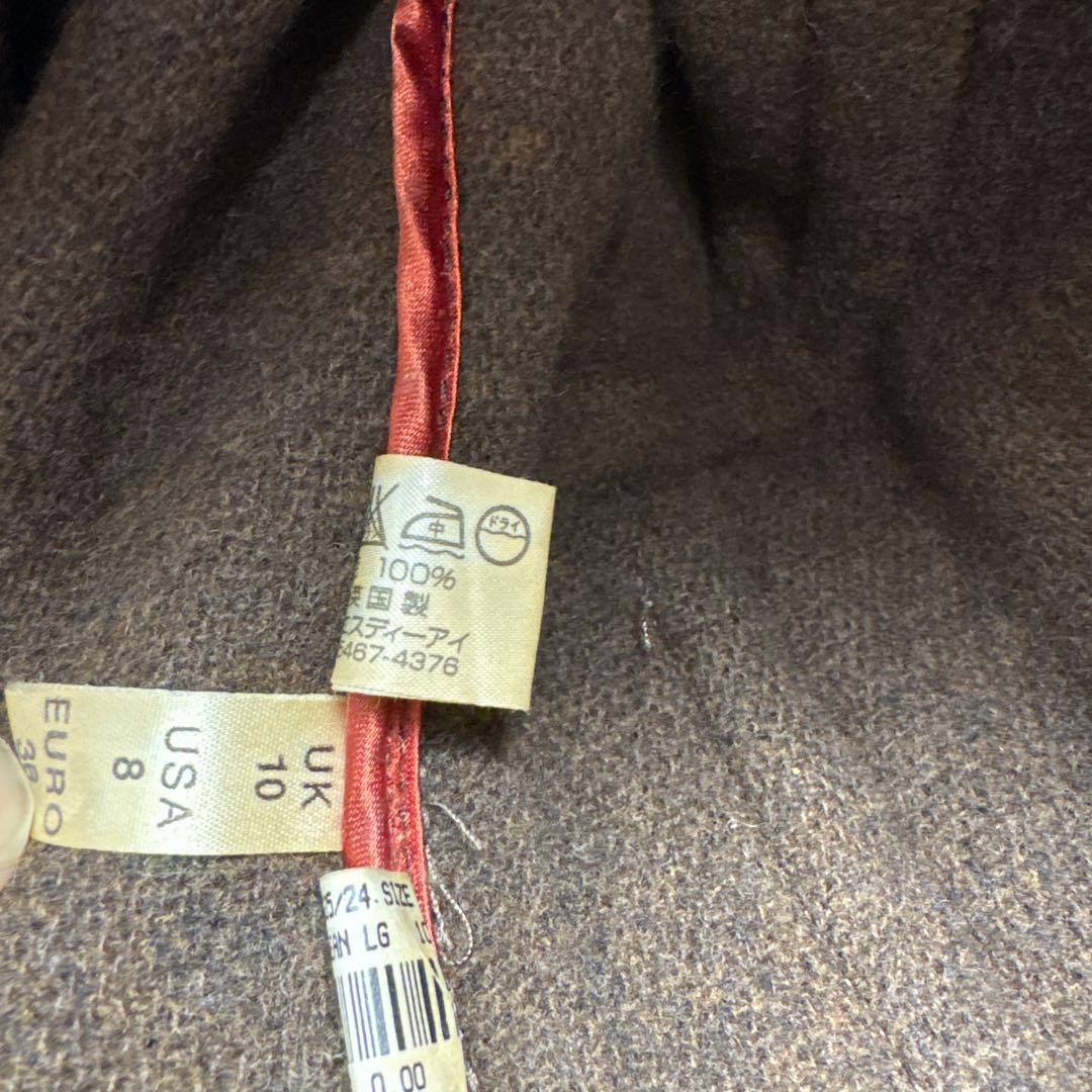 モンゴメリー チベット社　英国製　ヘリンボーンダッフルコート　ムーアブルック