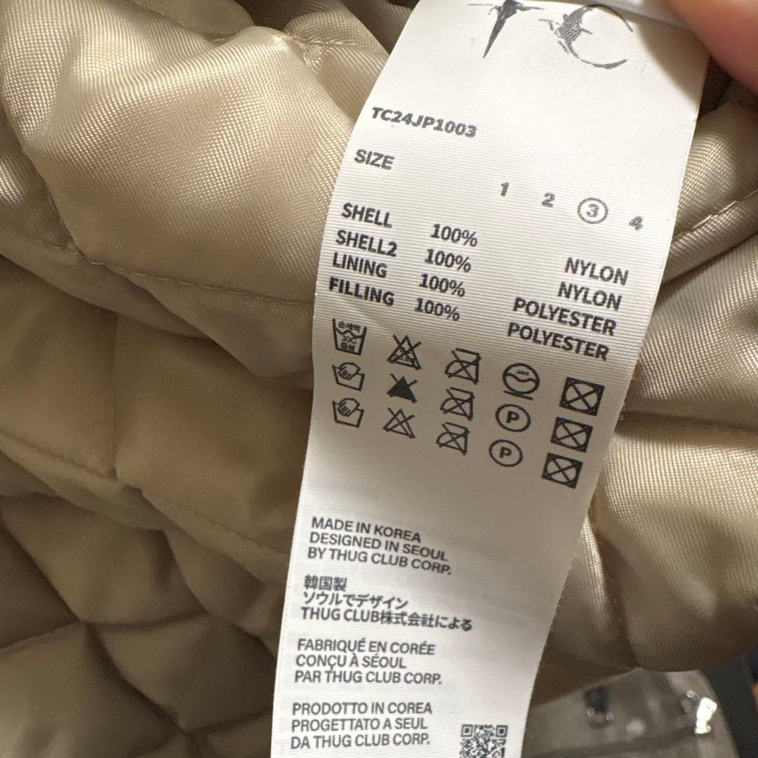 ジャケット・アウター THUG CLUB Double Flying Bio Jacket BEIGE