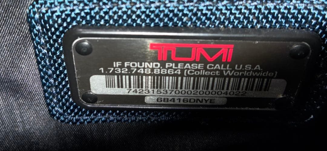 TUMI 68416DNYE JARVIS イースト・ウエスト
