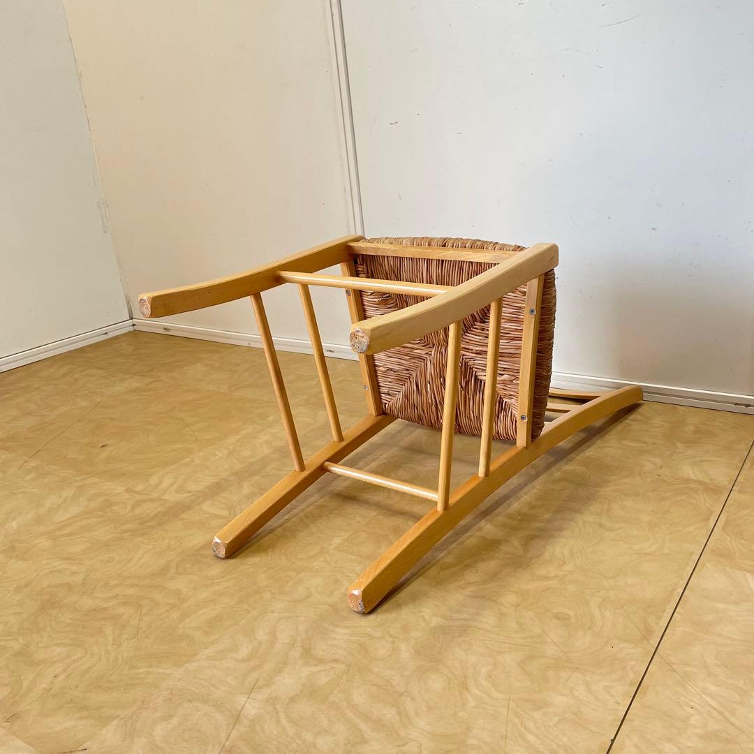 miyabi ラッシ編みチェア 椅子 イス ダイニングチェア ナチュラル