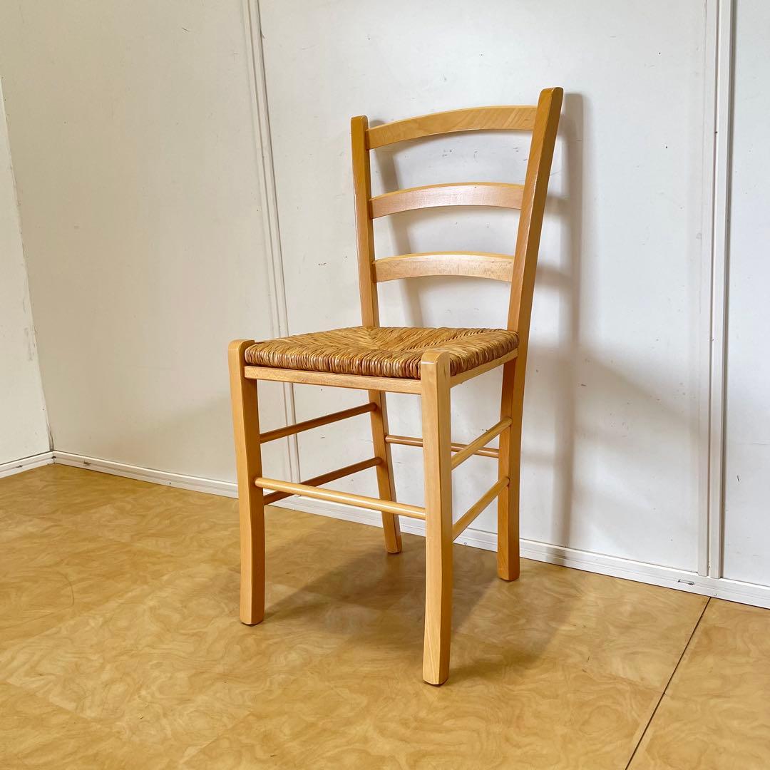 miyabi ラッシ編みチェア 椅子 イス ダイニングチェア ナチュラル