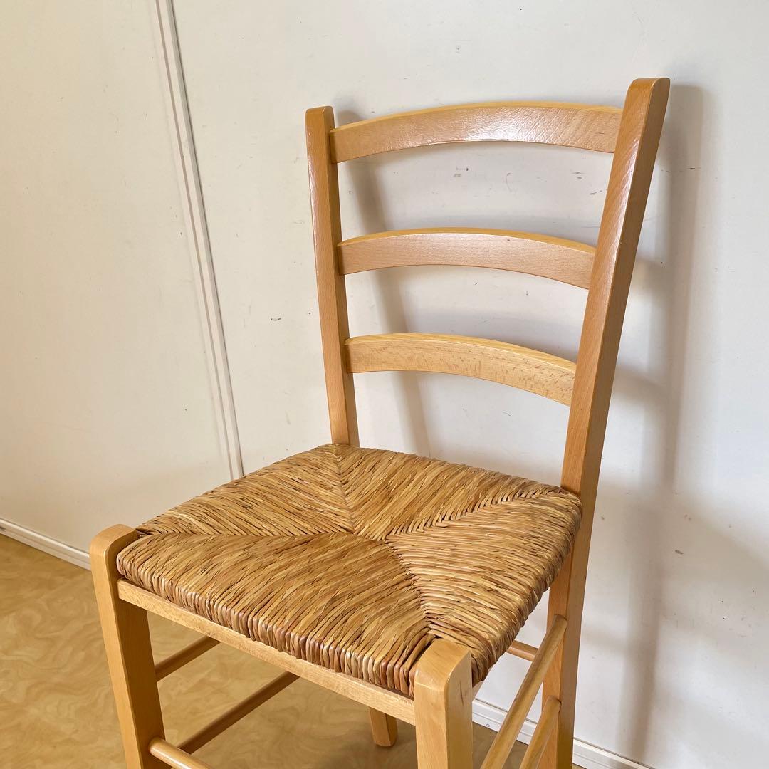 miyabi ラッシ編みチェア 椅子 イス ダイニングチェア ナチュラル