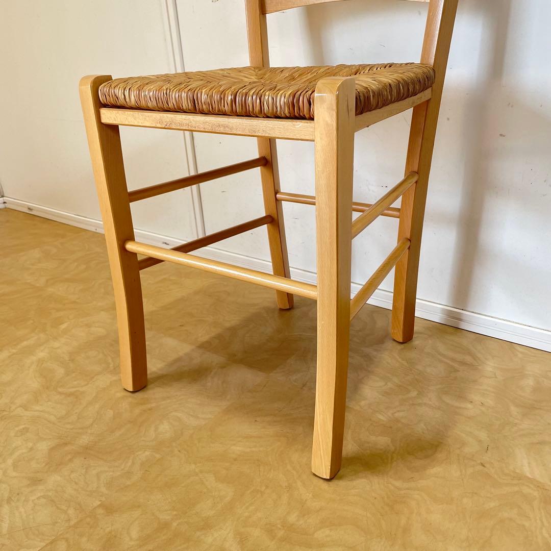 miyabi ラッシ編みチェア 椅子 イス ダイニングチェア ナチュラル