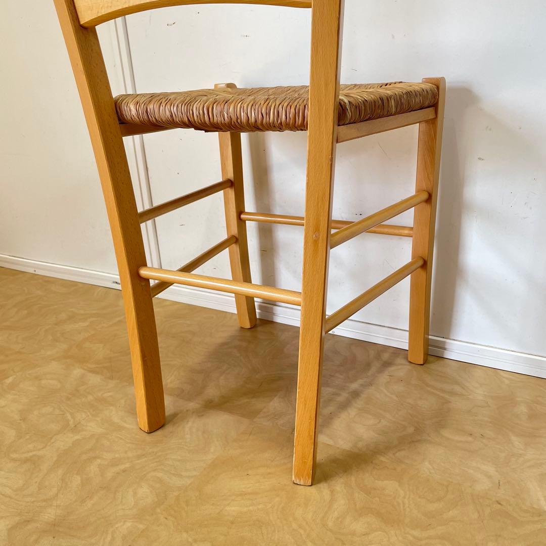 miyabi ラッシ編みチェア 椅子 イス ダイニングチェア ナチュラル