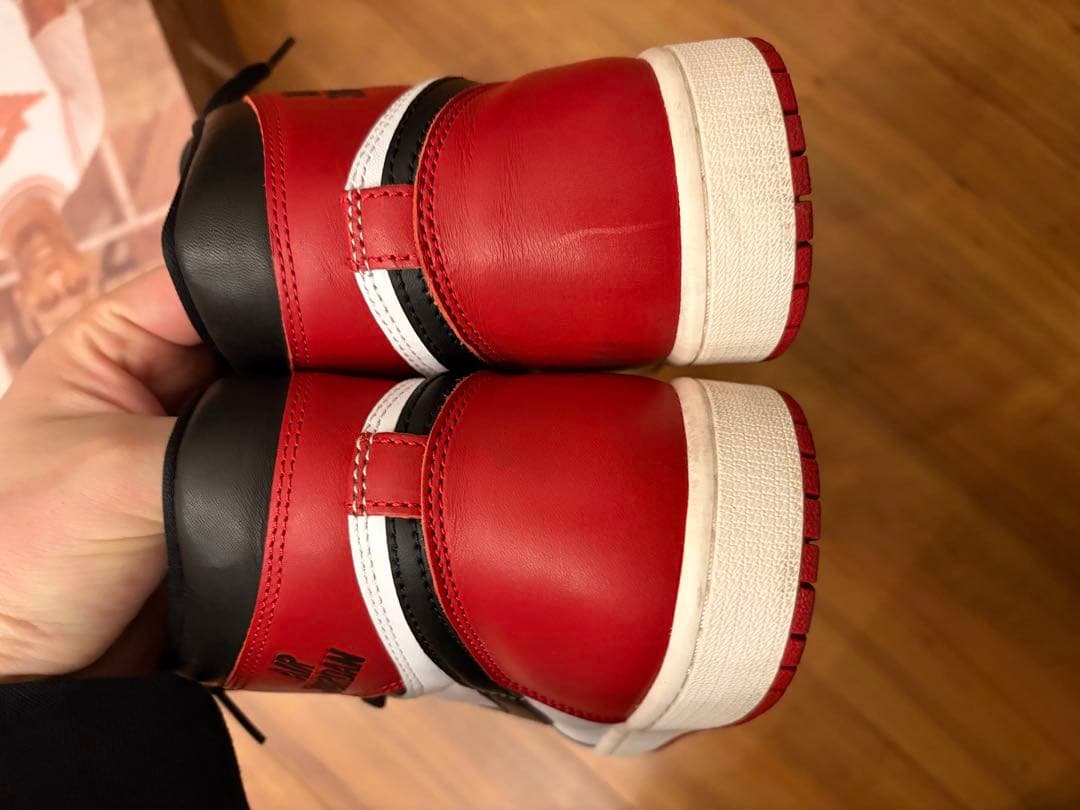 航大 NikeAir Jordan 1 つま黒