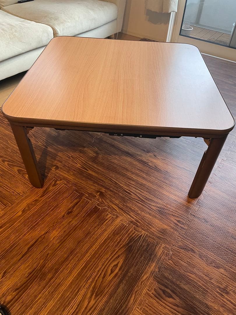 フラットヒーター 折れ脚こたつ