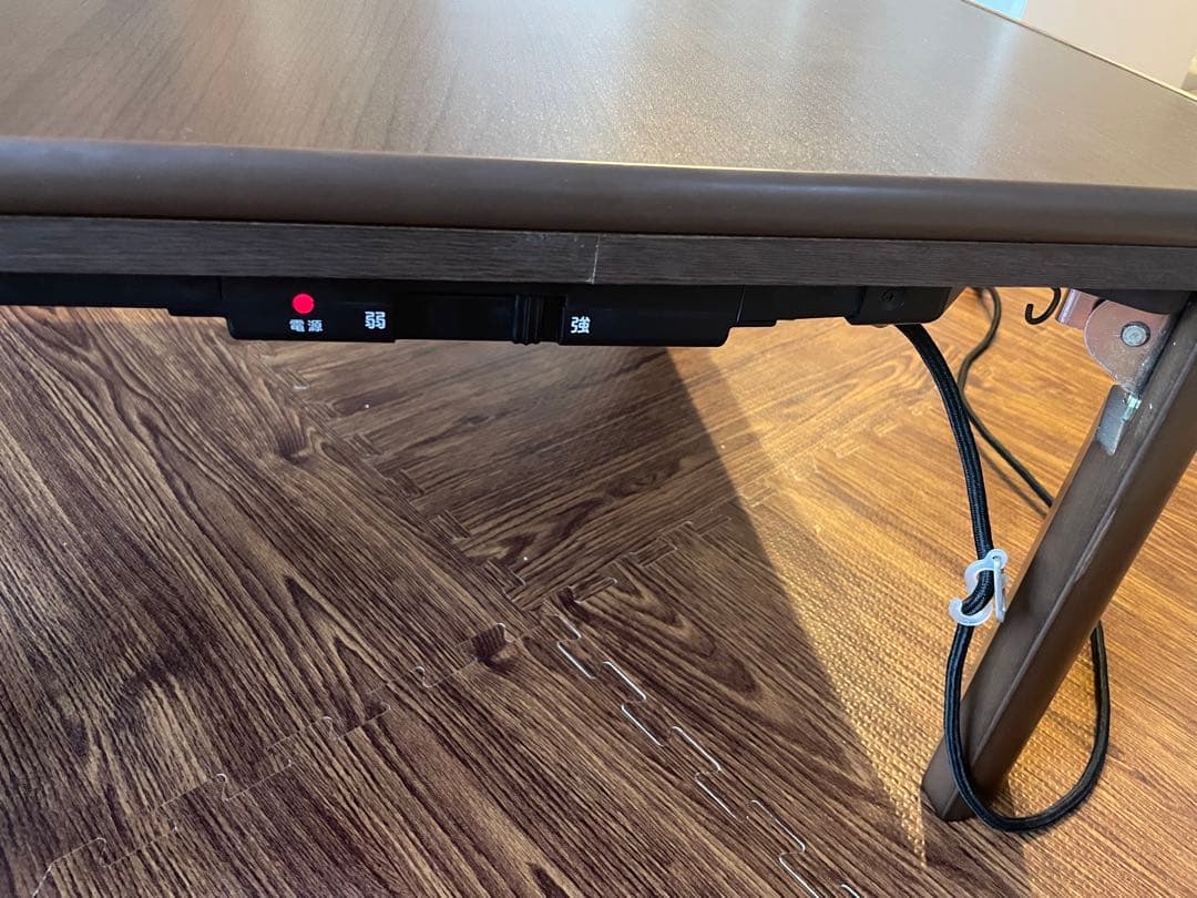 フラットヒーター 折れ脚こたつ