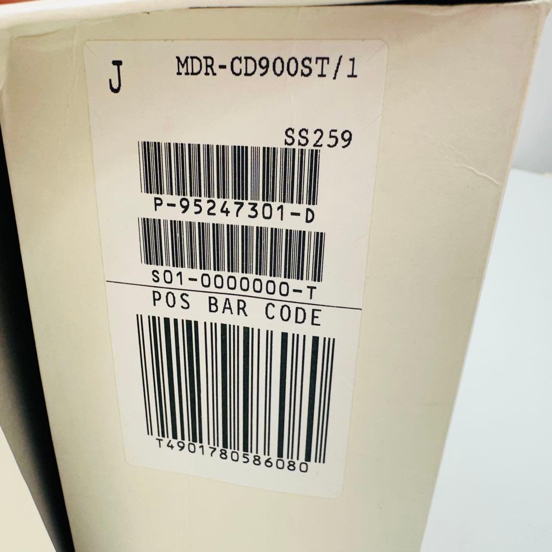 SONY ソニー ヘッドホン MDR-CD900ST