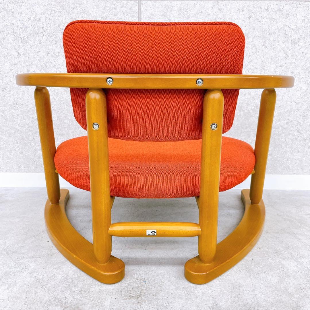 無限工房 かに座椅子 ローチェア リラックスチェア