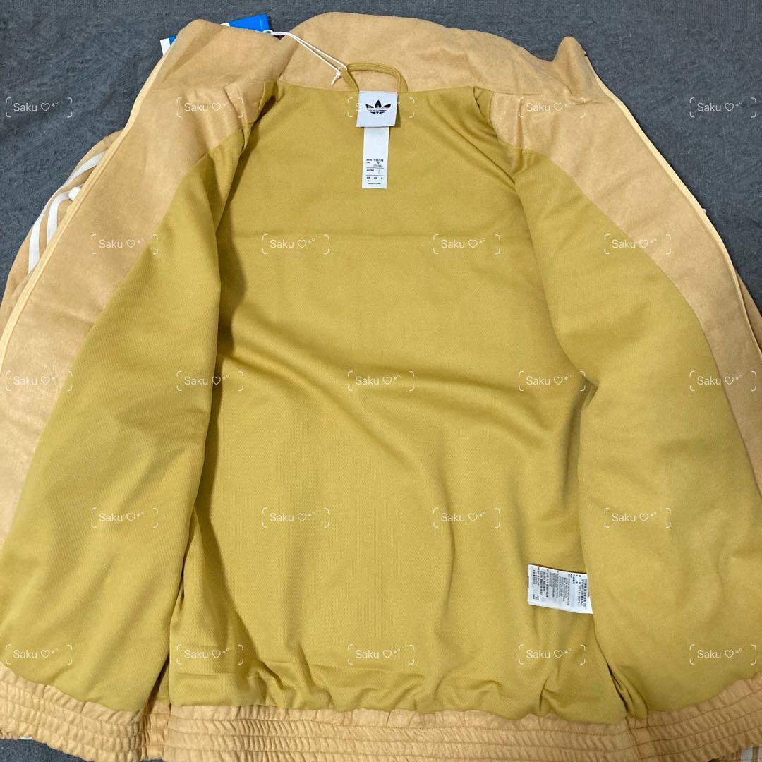 アディダス 中国限定 巳年チャイナトラックジャケット ブラックイエロー M