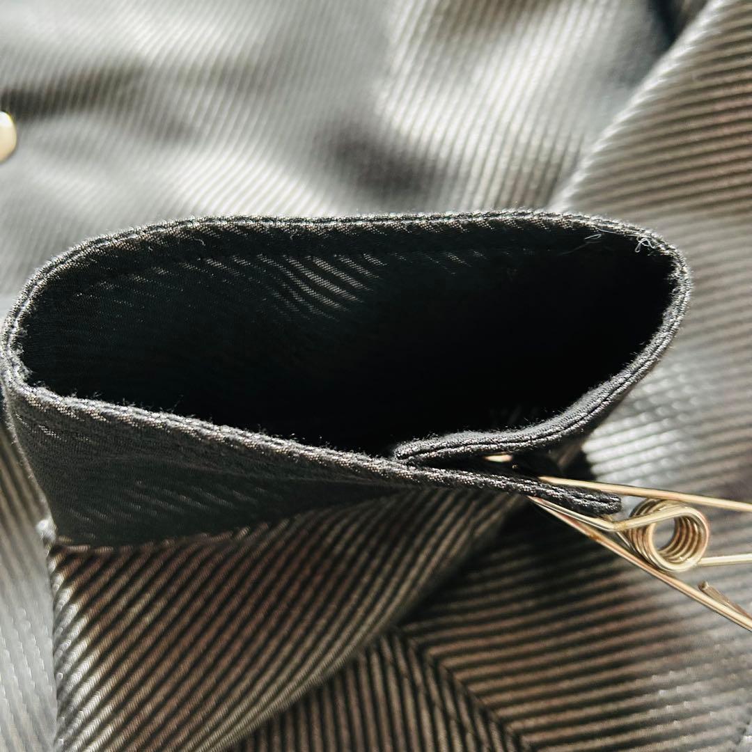 【極美品】22ss ブラック コムデ ギャルソン ねじれ コーチ ジャケット