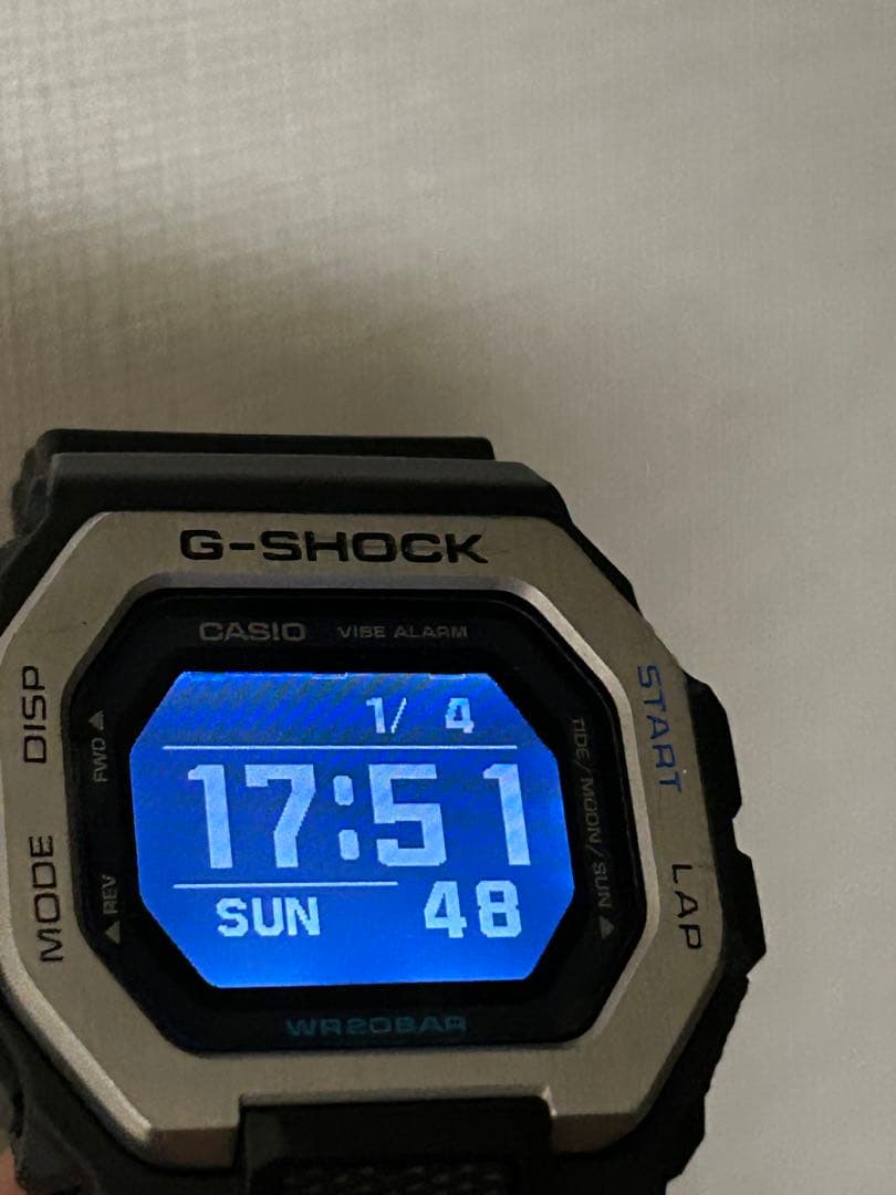 ジーショック G-SHOCK GBX-100 タイドグラフ　スマホ連携モデル