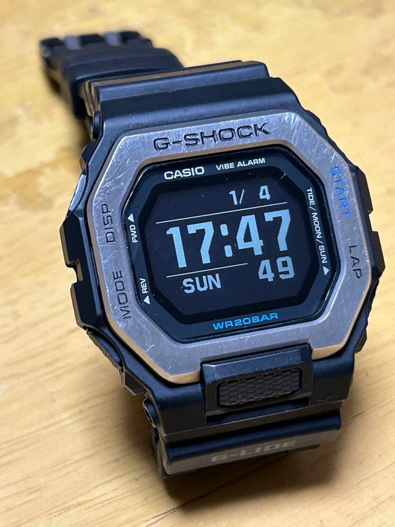 ジーショック G-SHOCK GBX-100 タイドグラフ　スマホ連携モデル