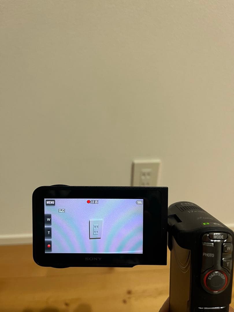 SONY ハンディーカム　HDR-GW77 予備バッテリー付き