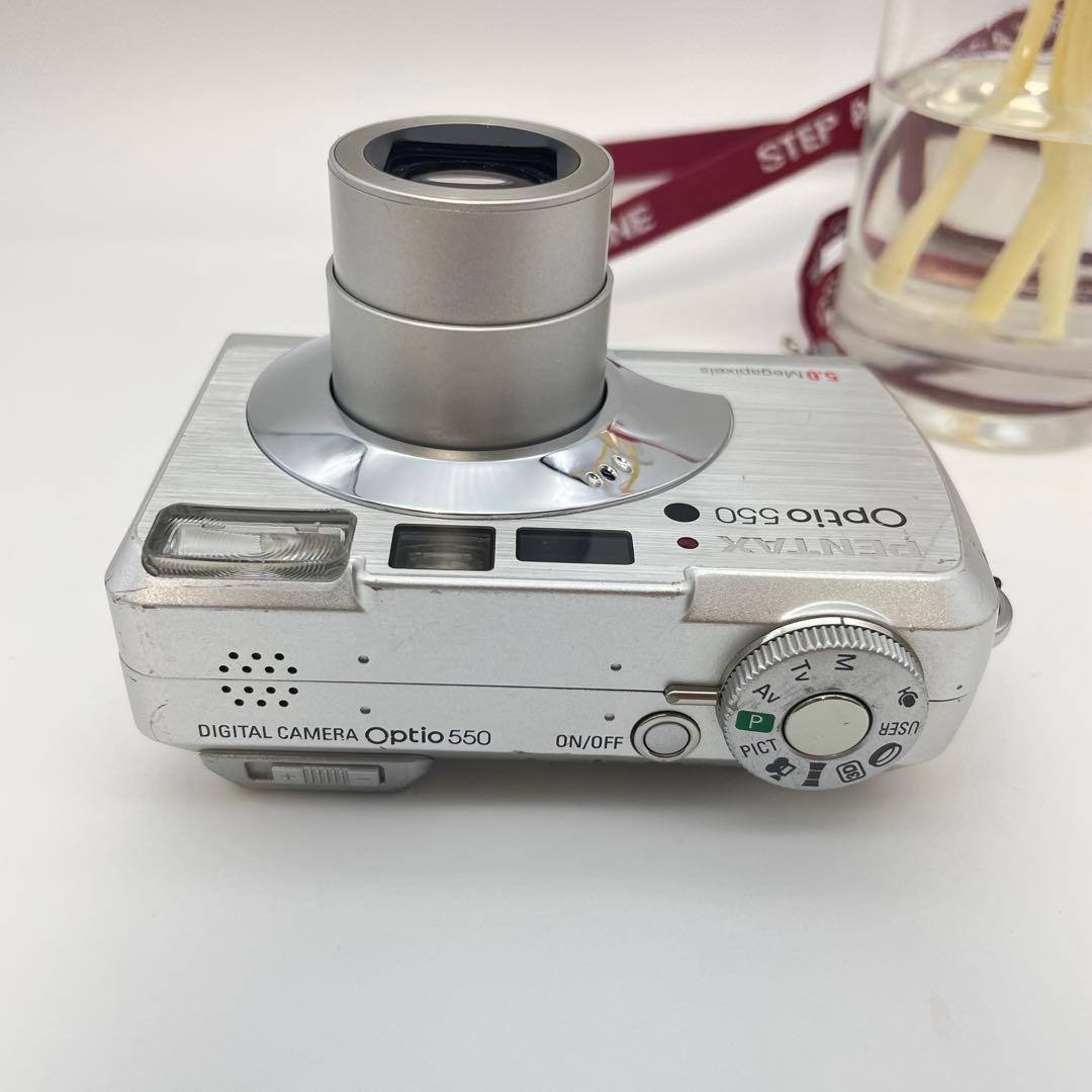 スマホ転送OK✨PENTAX Optio 550✨動作確認済 CCD デジカメ♪