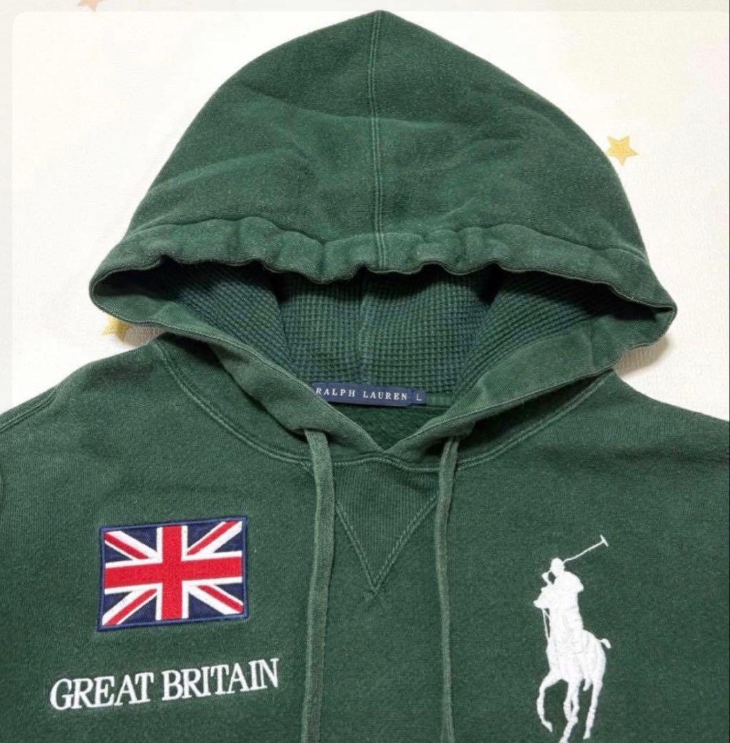 Polo Ralph Lauren パーカー緑