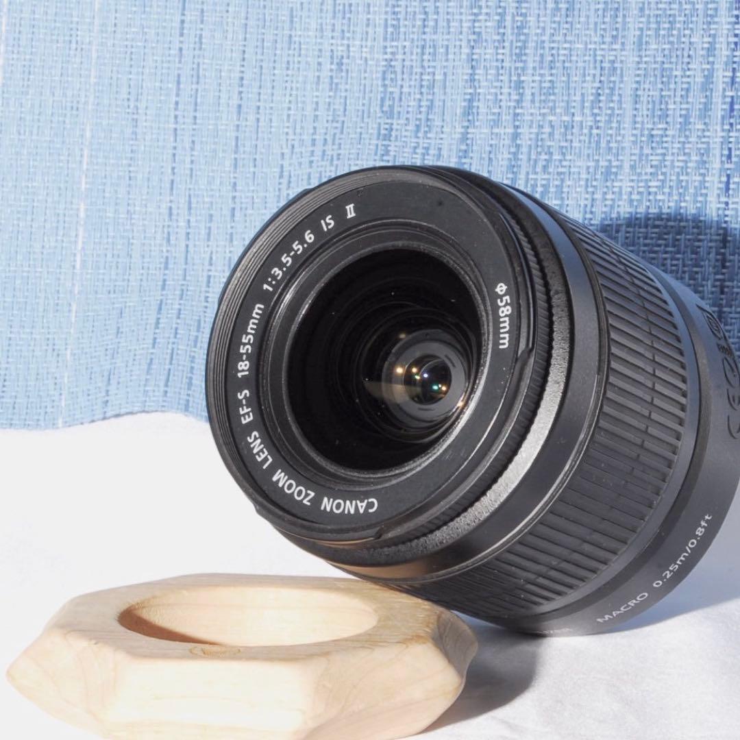 スマホ転送♥️Canon.EOS Kiss X5 レンズキット♥️ストロボ付き！