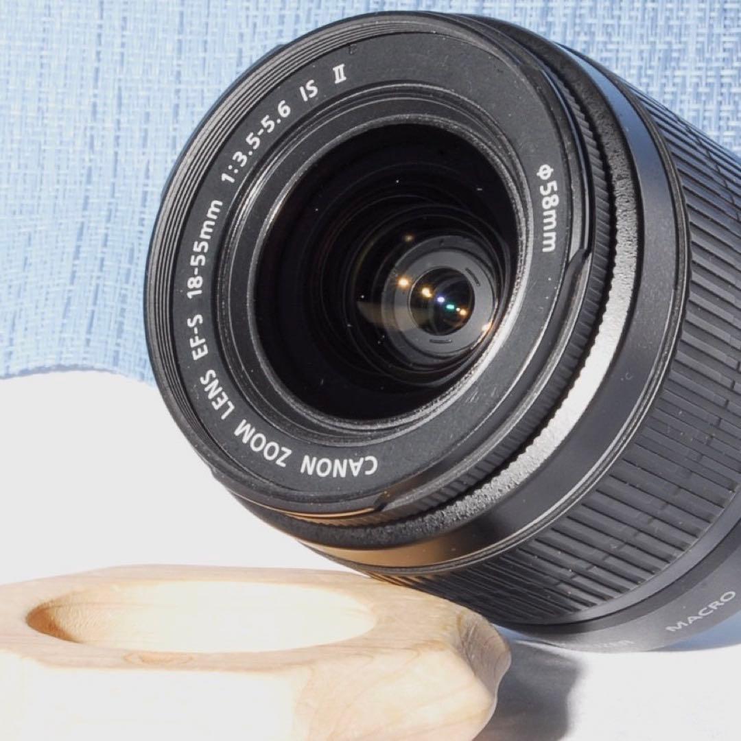 スマホ転送♥️Canon.EOS Kiss X5 レンズキット♥️ストロボ付き！