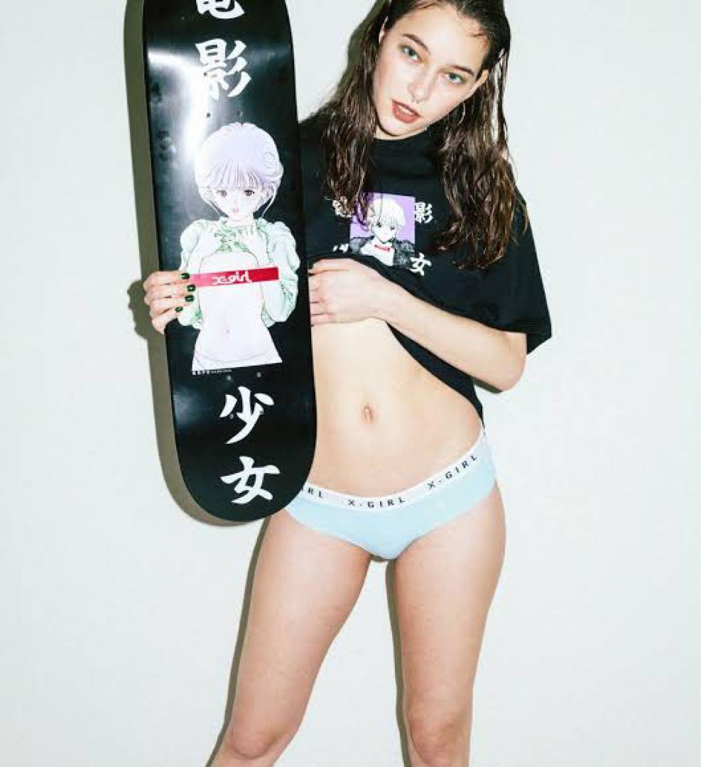 スタンド付き スケートボード コンプリート X-girl