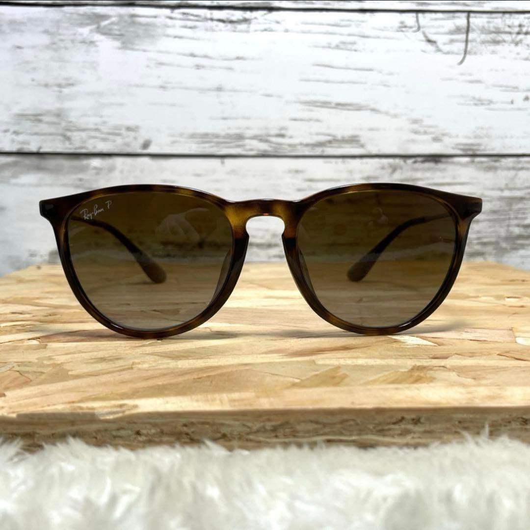 Ray Banレイバン ERIKA ベッコウ調/偏光レンズ　ケース、クロスセット