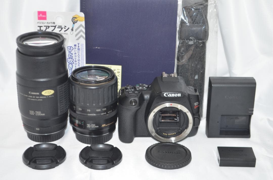 美品 【Canon EOS Kiss X10 ダブルレンズ】 Wi-Fi搭載