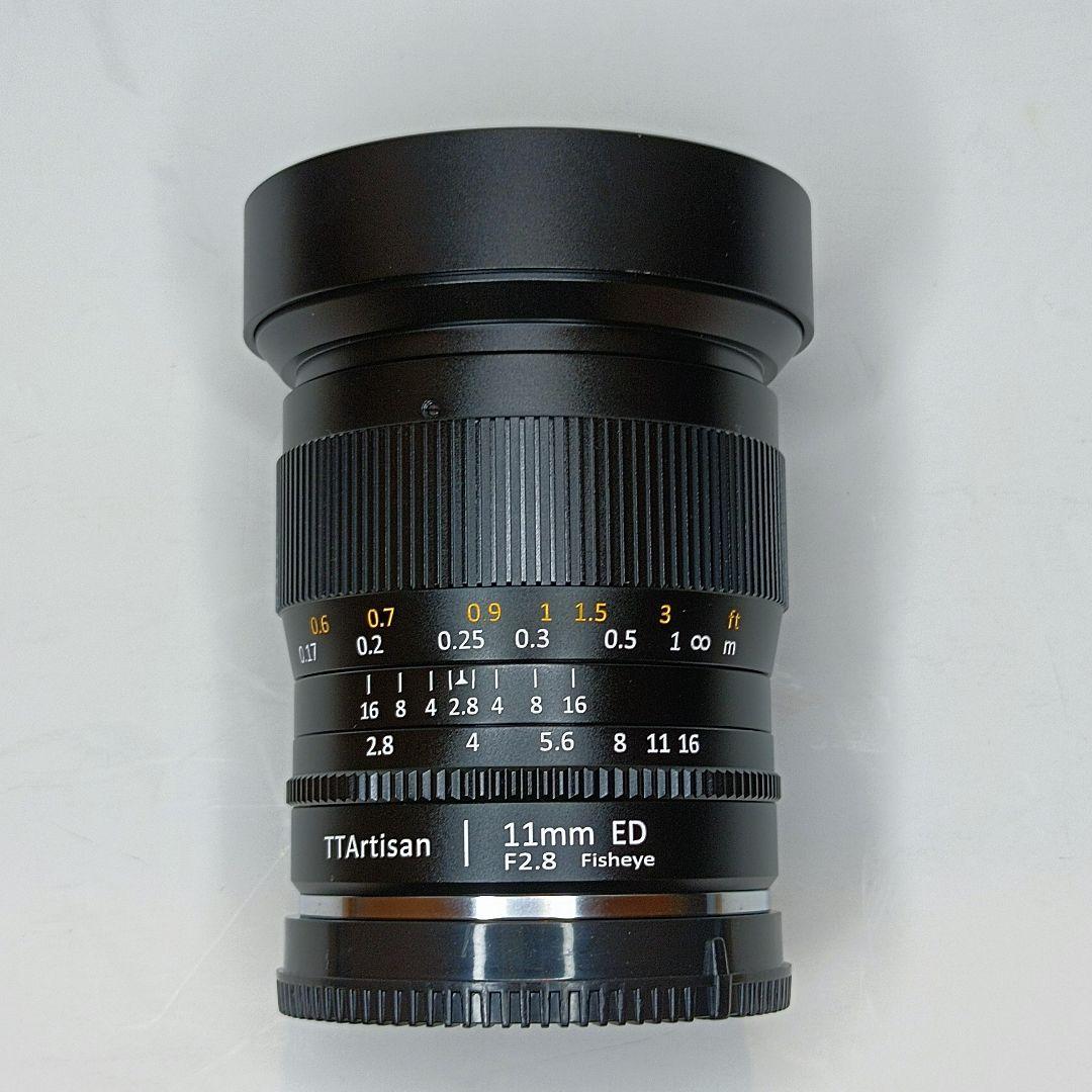 TTArtisan 11mm F2.8 魚眼 ソニーEマウント 防湿庫保管