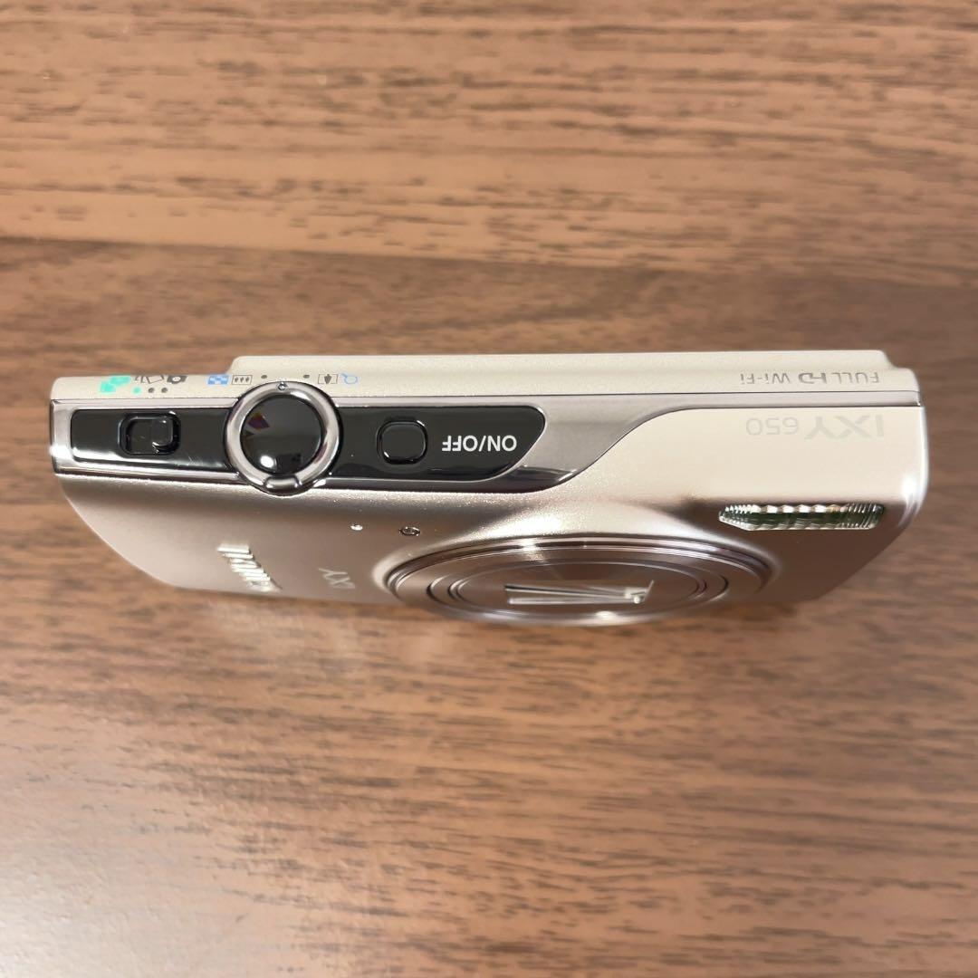 【極美品】 Canon IXY650 新品充電器 純正バッテリー ケース等付き