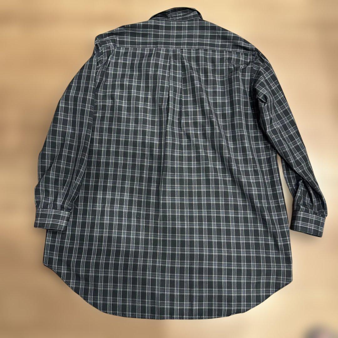 Ys for men チェックシャツ/ブルー/ブラック/グレー
