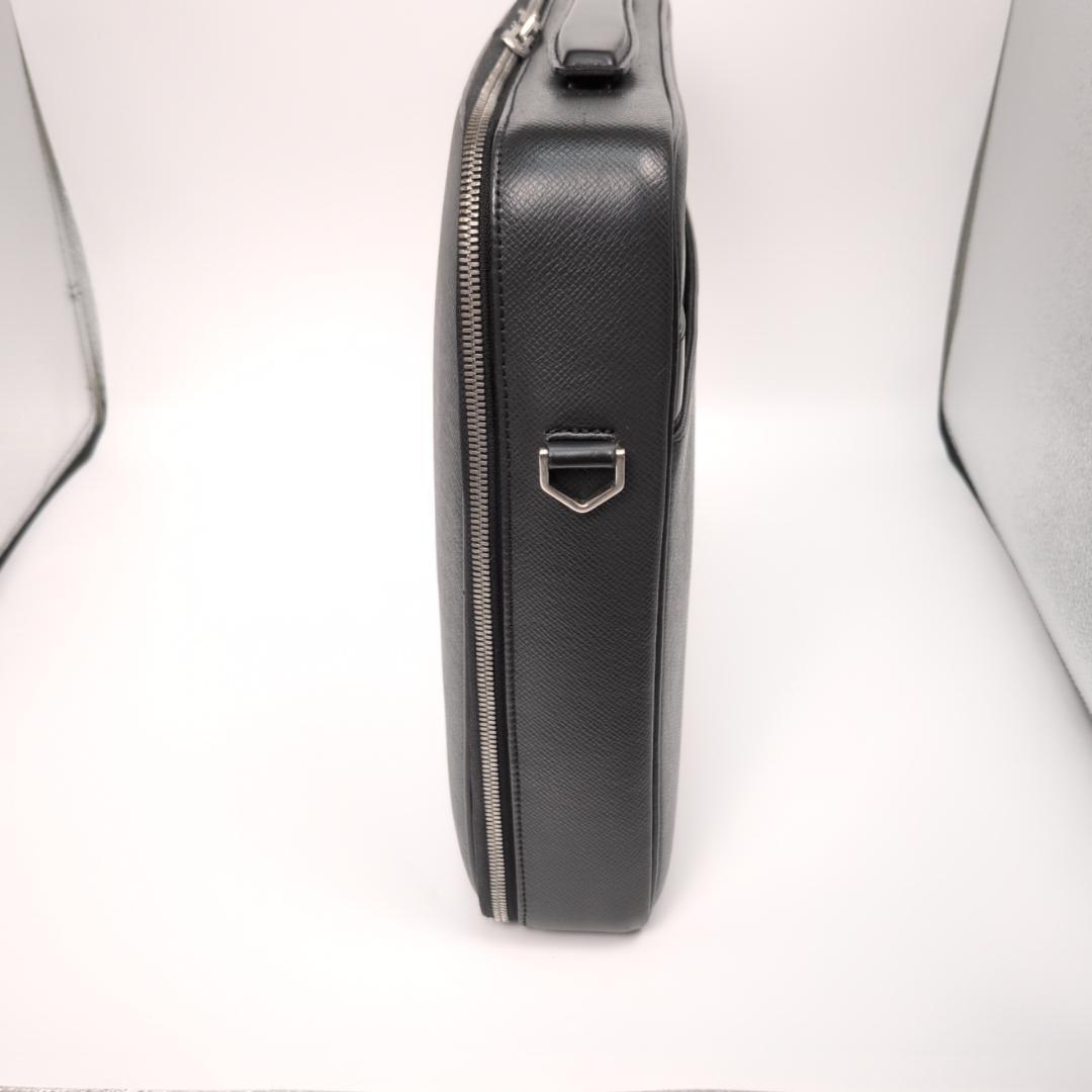 良品✨ルイヴィトン ビジネスバッグ タイガ レザー グレー HC