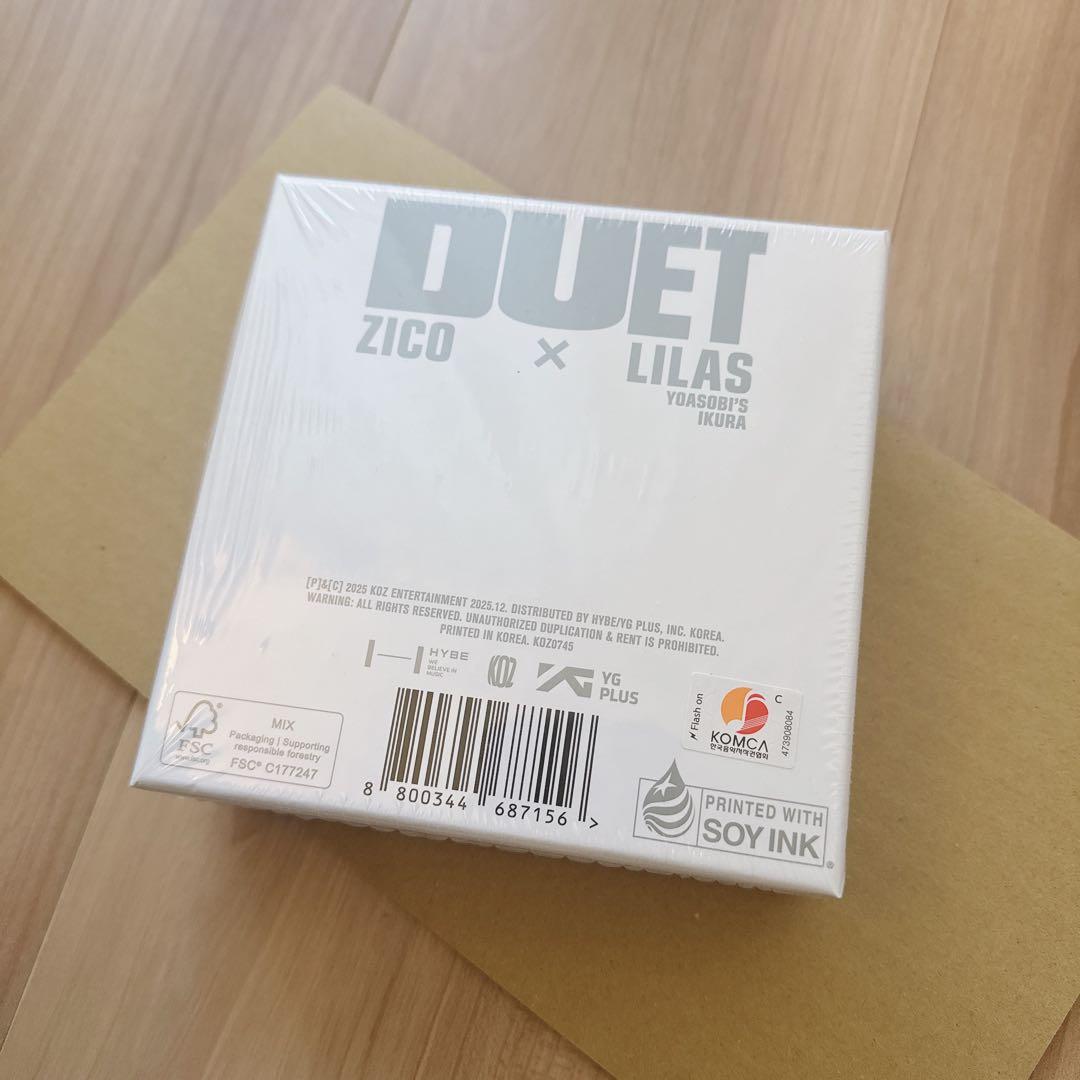 ZICO DUET 新品未開封 コラボシングル