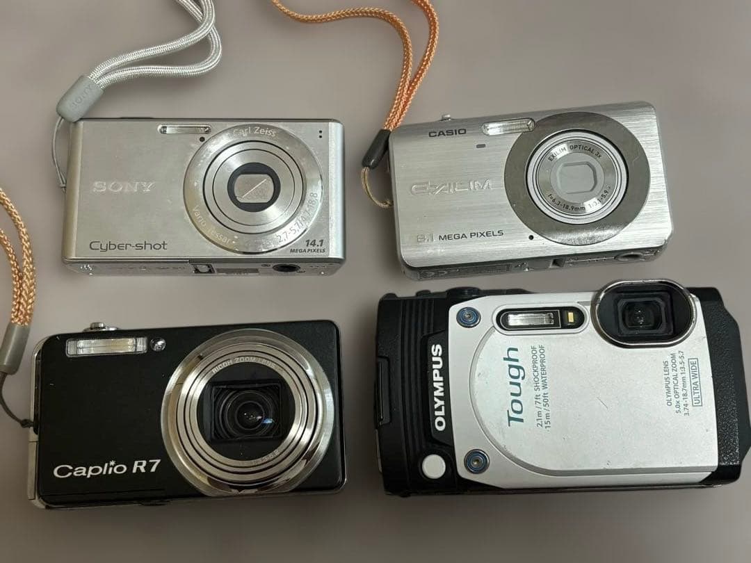 コンパクトデジカメまとめ売り【ジャンク】