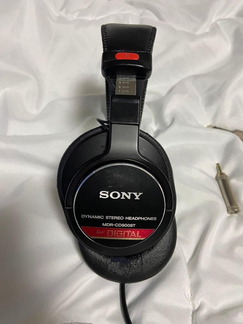 SONY MDR-CD900ST ヘッドフォン イヤホンジャック変換プラグ付き