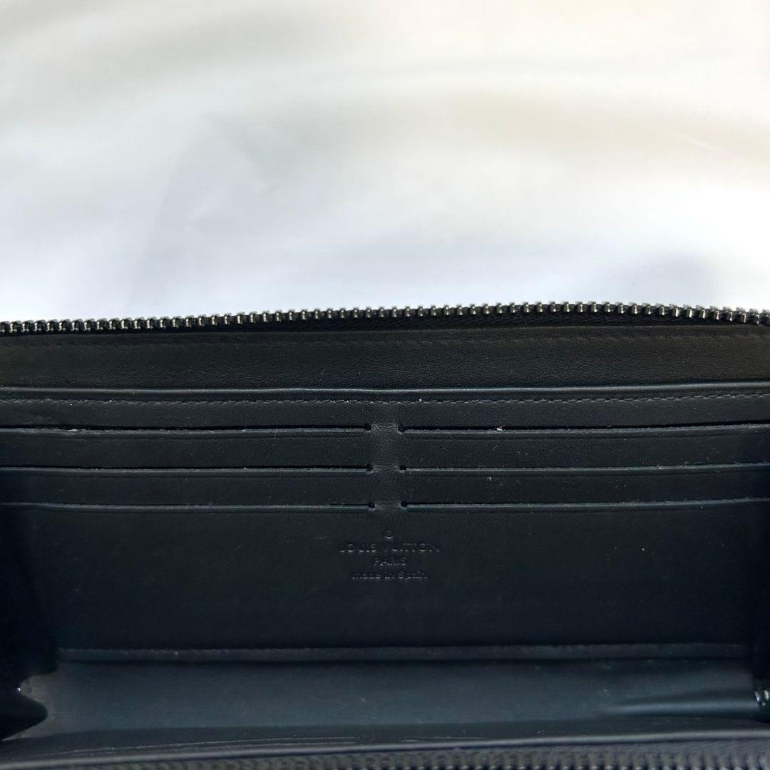 超美品♡ルイヴィトン LOUIS VUITTON アエログラム 長財布 ブラック