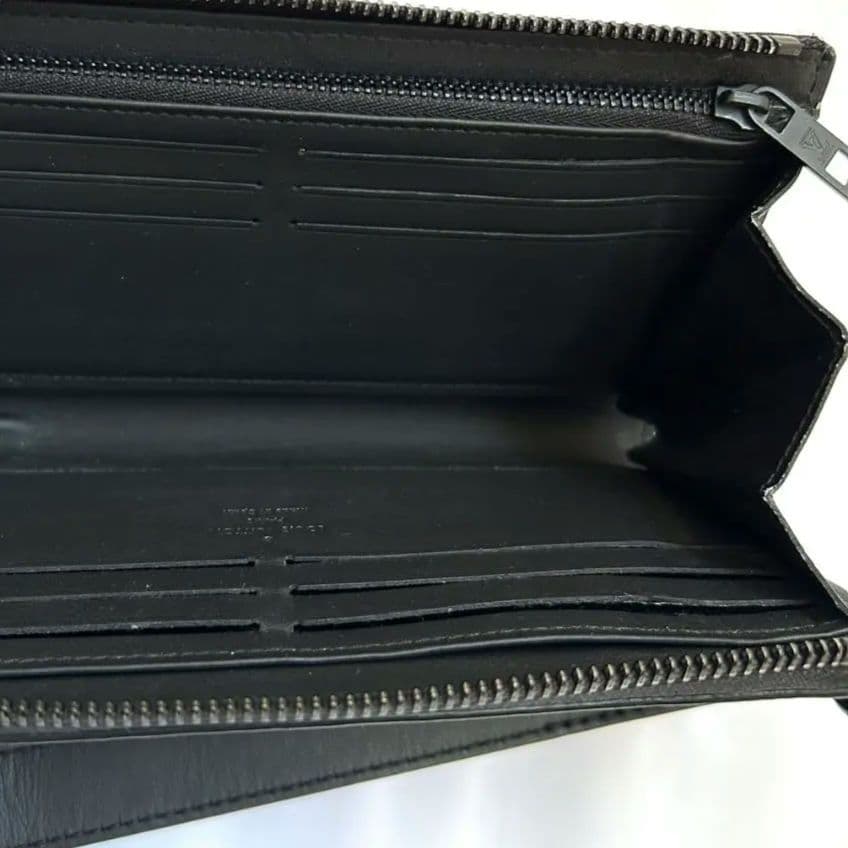 超美品♡ルイヴィトン LOUIS VUITTON アエログラム 長財布 ブラック