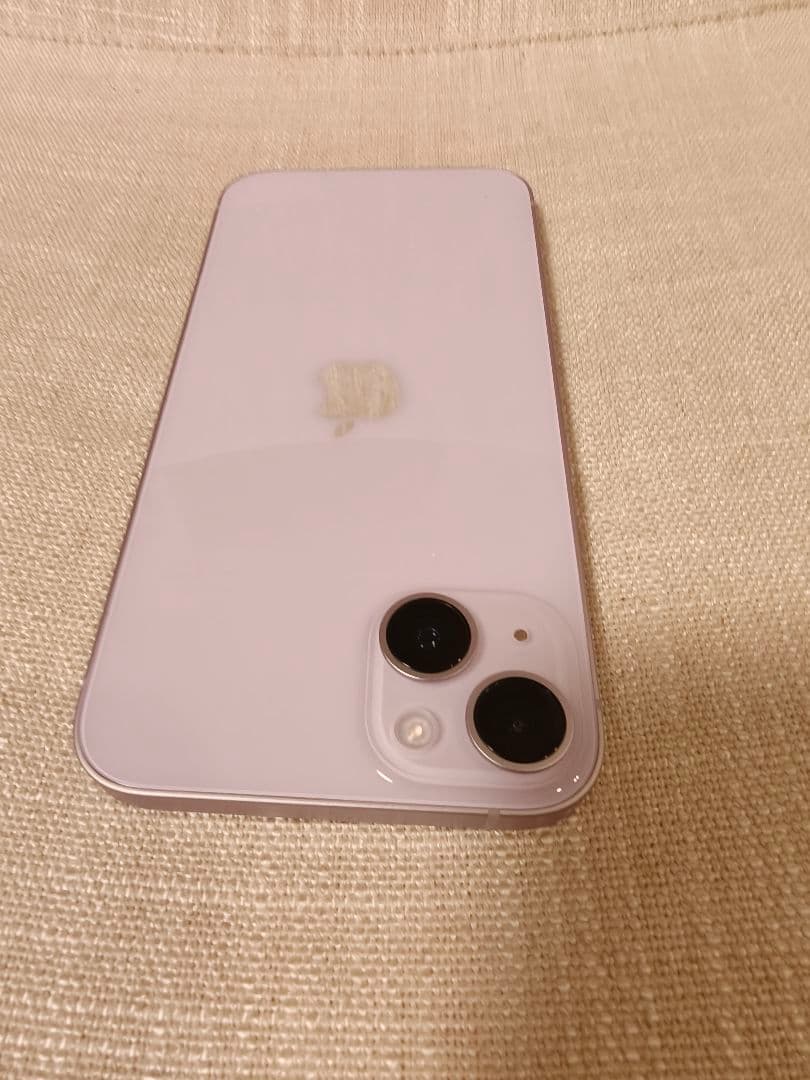 【極美品】iPhone 14PLUS 128GB　パープル
