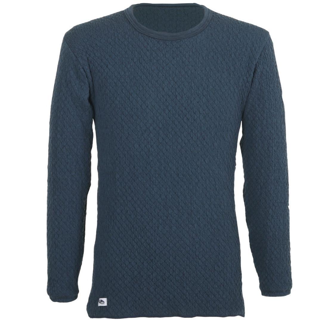 【正規品】ひだまり肌着 チョモランマ 紳士丸首シャツ M 送料無料 QMS921