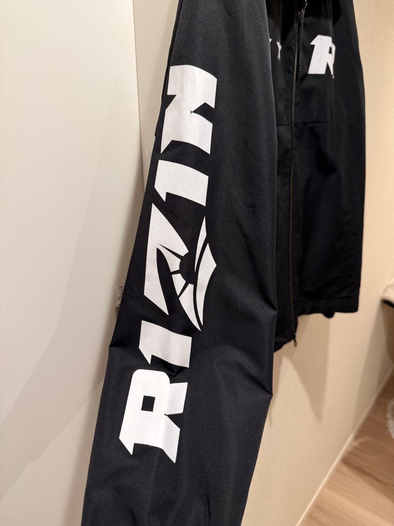 RIZIN フード付きジャケット・パンツセット ブラック