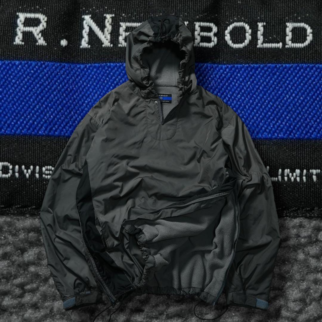00s R.NEWBOLD archive ナイロンパーカー フリースライナー