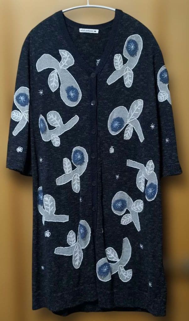 mina perhonen ミナペルホネン bow ニットロングカーディガン