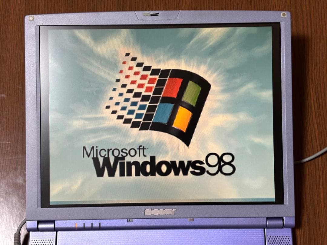 SONY VAIO PCG-Z505D ジャンク扱い Windows 98