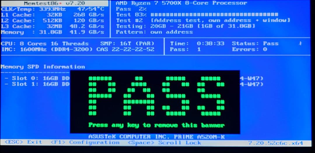 CFD DDR4 メモリ 3200MHz 16×2 32GB 【動作確認済】