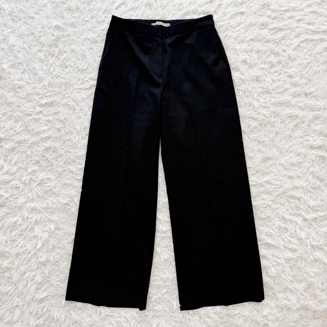 theory luxe セットアップ パンツスーツ ノーカラー ブラック 38